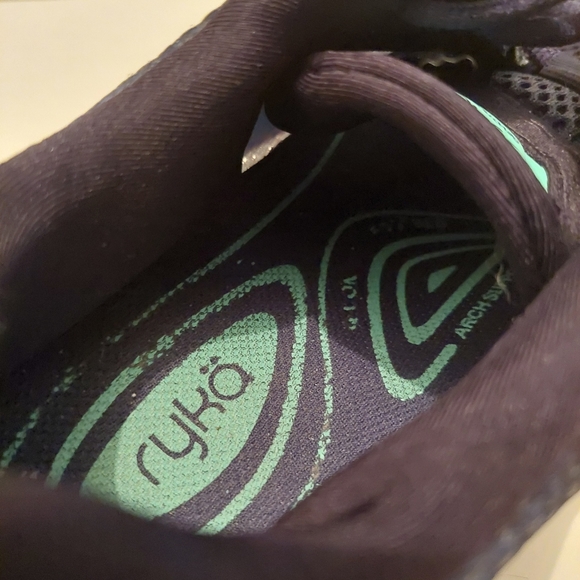 Ryka Women's Devotion Plus 2 Walking Shoes: Navy and Teal Blue - Size: 9W - Picture 7 of 11